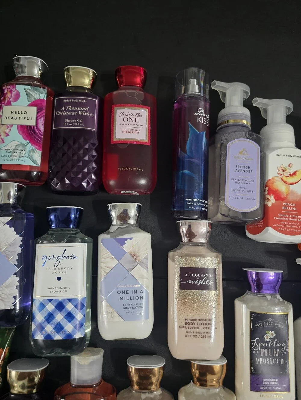 Large Bath And Body Works Bundle Lot Of 23, Body Lotion, Body Wash, Hand Soap